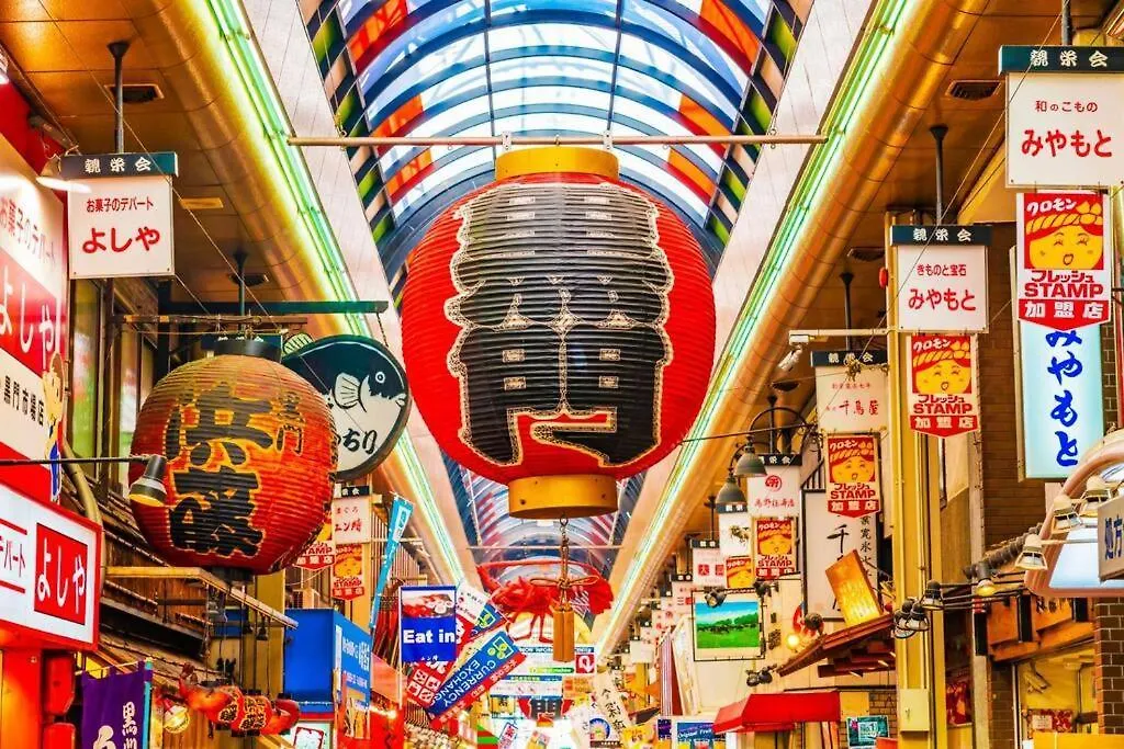 Pola Inn道頓堀店黒門市場道頓堀心斎橋徒歩エリアファミリー旅行最適 Osaka Japan